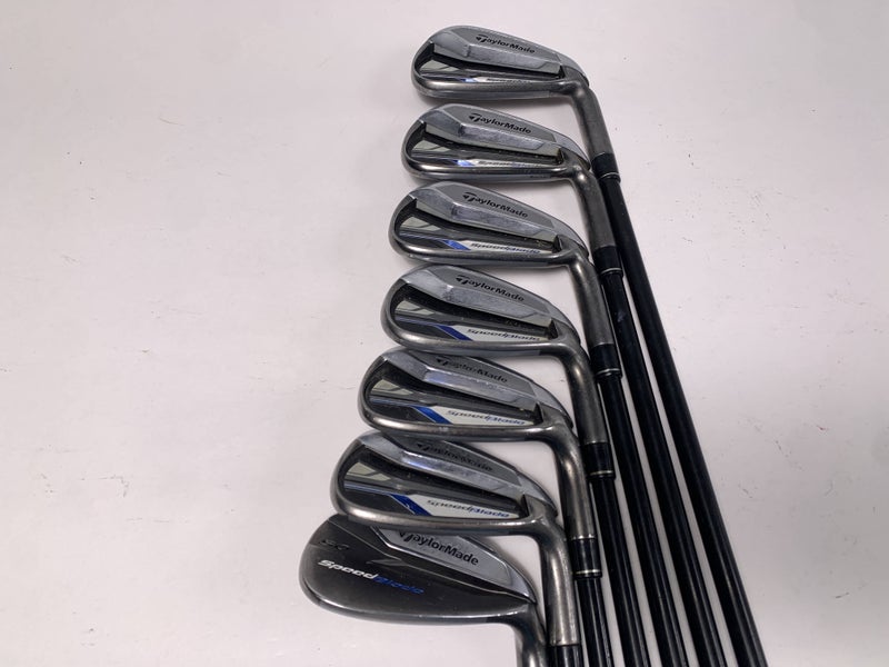 TaylorMade Speedblade Iron Set 5-PW+GW Matrix Regular Graphite Mens RH