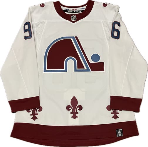 Colorado Avalanche Mikko Rantanen Reverse Retro 1.0 Adidas NHL Hockey Jersey Size 46