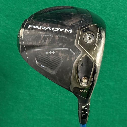 Callaway Paradym Triple DMND Ltd Night Mode 9 Driver Even Flow 6.5 ExStiff w/HC