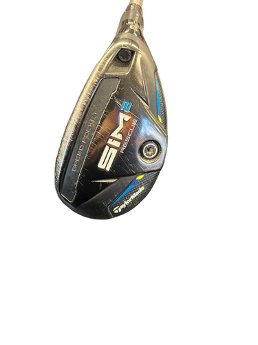 Used Taylormade SIM2 RESCUE 3H Mens Hybrid Club RH 3 Hybrid 11682-S000124416