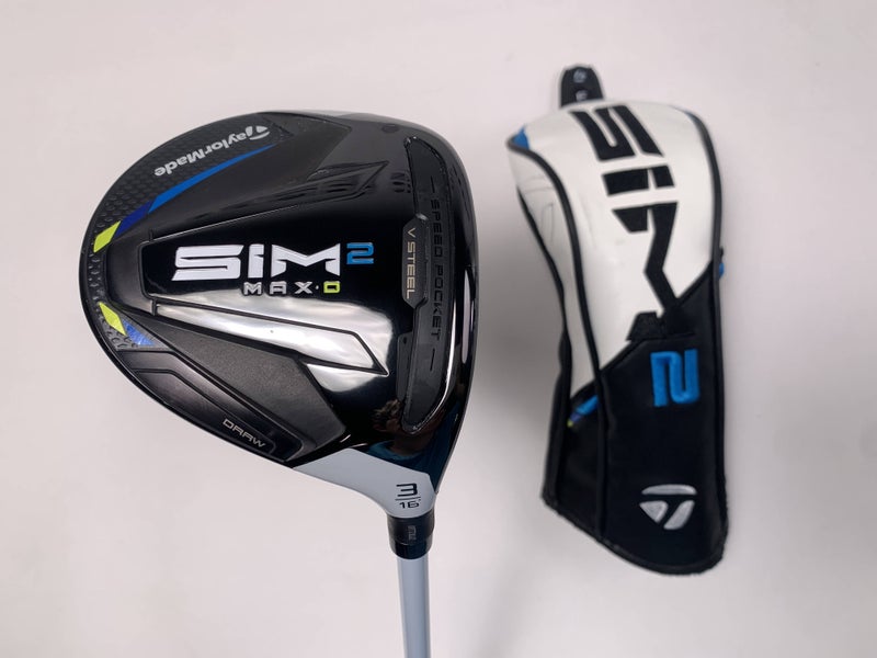 TaylorMade SIM2 MAX-D 3 Fairway Wood 16* Fujikura Air Speeder Regular RH HC NEW