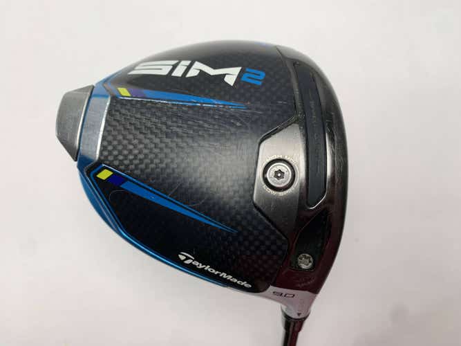 TaylorMade SIM2 Driver 9* Tensei Blue Raw AV Series 60g Extra Stiff Mens RH