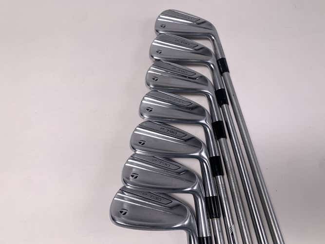 TaylorMade P790 2019 Iron Set 4-PW KBS Tour C-Taper 130g Extra Stiff RH +1/2''