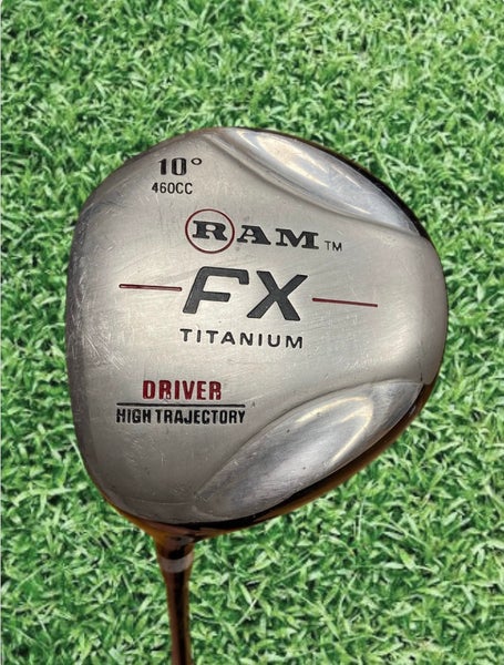 RAM FX Titanium Driver 10 Degree 460cc LH R Flex