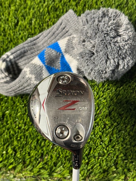 Right Handed Srixon Z725 7W Fairway Wood Miyazaki KENA Blue 6S 21° Stiff Flex