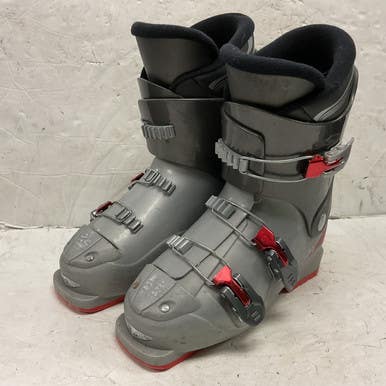 Used Alpina J3 Boys DH Ski Boot Grey 245 MP - M06.5 - W07.5 11855-S000195841