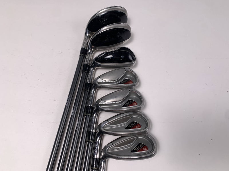 Adams Idea A2 OS Hybrid Iron Set 3H-5H 7-PW ProLaunch HL Blue Regular LH