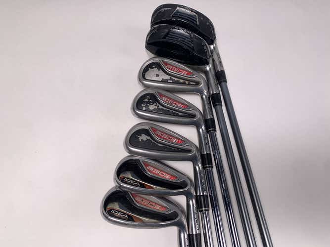 Adams Idea A3 OS Iron Set 4-PW Performance Lite Regular Graphite & Steel Mens RH