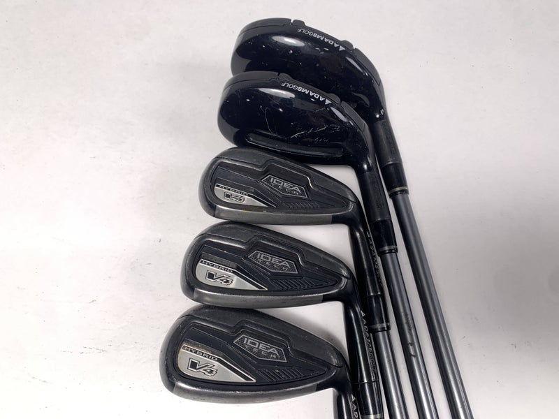 Adams Idea Tech V4 Forged Iron Set 5-PW Bassara 55x5ct 55g Senior RH No 7 iron