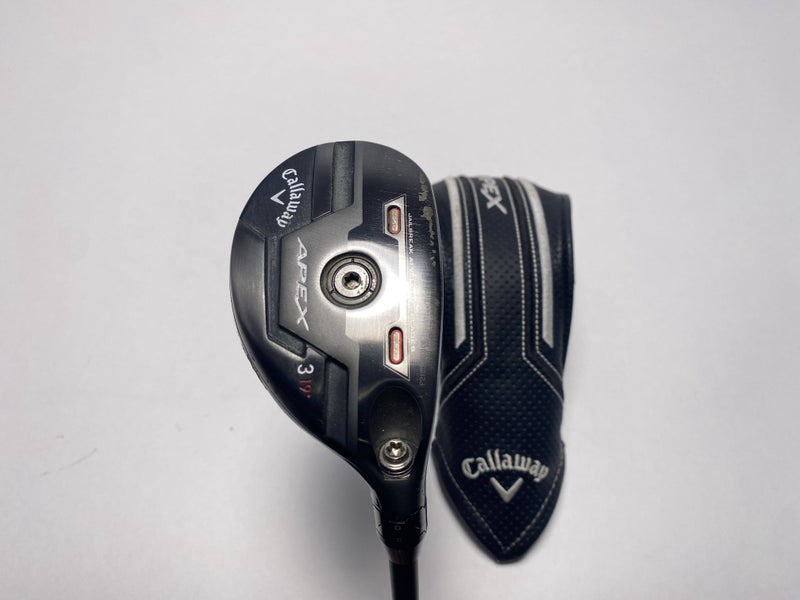Callaway Apex 21 3 Hybrid 19* Project X HZRDUS Smoke 6.0 80g Stiff Mens RH HC