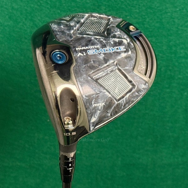 LH Callaway Paradym Ai Smoke Max 10.5 Driver Denali Black 60g 6.0 Stiff w/HC