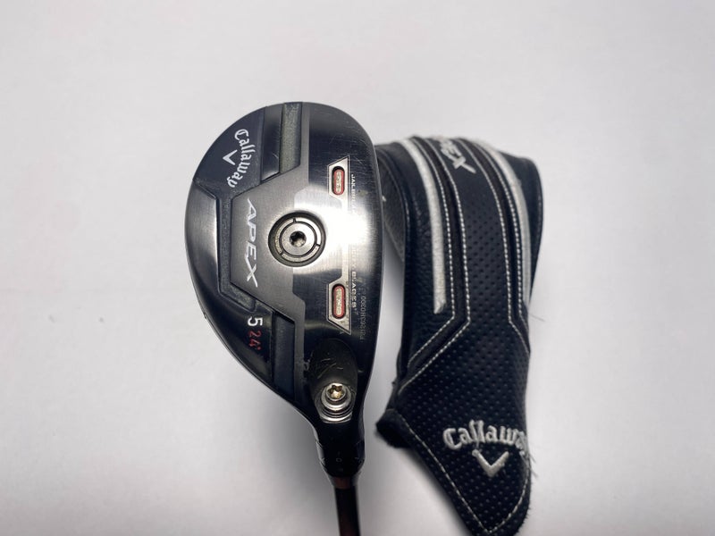 Callaway Apex 21 5 Hybrid 24* Project X HZRDUS Smoke 6.0 Stiff Mens RH HC