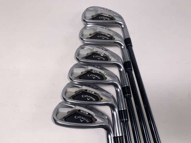 Callaway Apex DCB 21 Iron Set 6-PW+GW UST Mamiya Recoil Dart F3 65g Regular RH