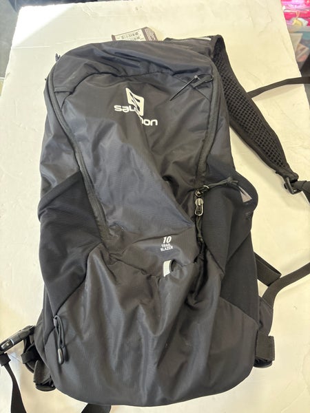 Black Adult Unisex Salomon Backpack (New)