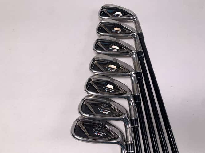 TaylorMade M4 Iron Set 4-PW Fujikura Atmos 6R Regular Graphite Mens RH