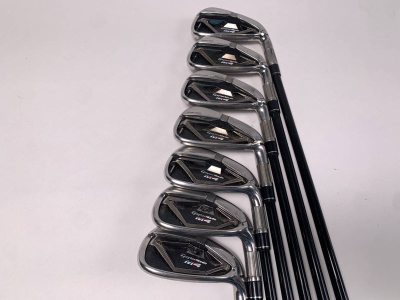 TaylorMade M4 Iron Set 4-PW Fujikura Atmos 6R Regular Graphite Mens RH