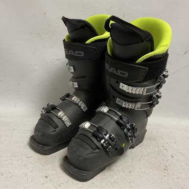 Used Head KORE 60 Boys DH Ski Boot Black 235 MP - J05.5 - W06.5 11855-S000195696