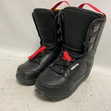 Used M8TRIX SB BOOTS Mens Snowboard Boots Black Senior 7 11855-S000195698