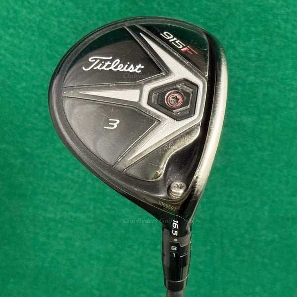 Titleist 915F 16.5 Fairway Wood 3 Project X LZ14 4.5 53G Graphite Seniors