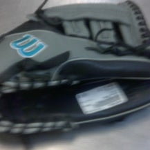 Used Wilson A500 BB/SB Glove RH Throw Grey 12 1/2" 11339-S000196684