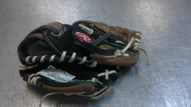 Used Rawlings SAVAGE BB/SB Glove RH Throw Black 10" 11339-S000197109