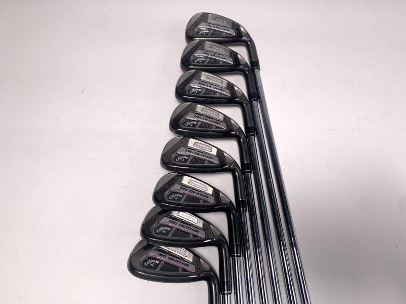 Callaway Big Bertha OS Iron Set 4-PW+GW True Temper Speed Step 80 80g Regular RH