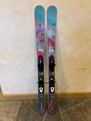 2025 Nordica Santa Ana 87 Skis With Prd 10 Bindings 150cm