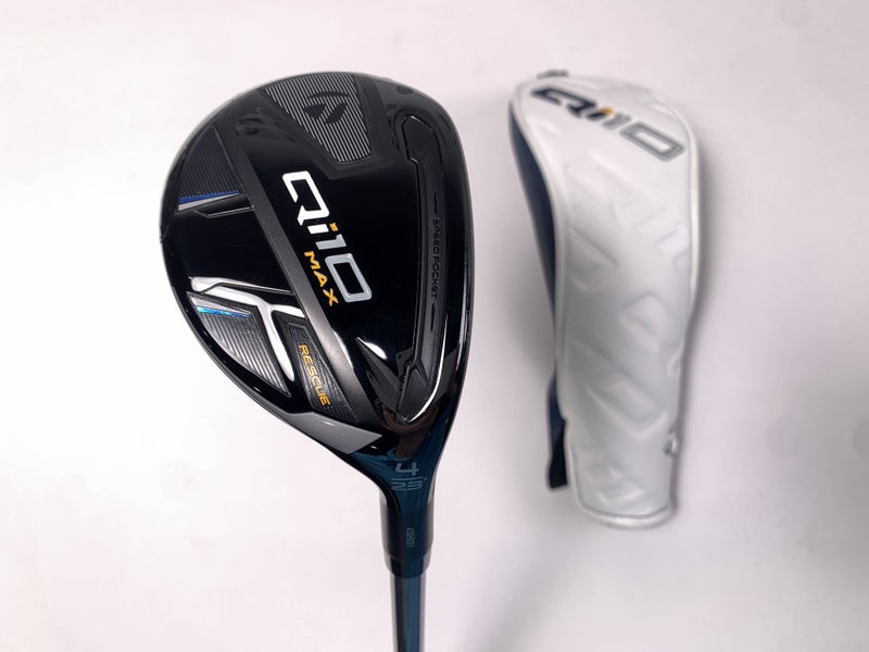 TaylorMade Qi10 MAX 4 Hybrid 23* Fujikura Speeder NX 50g Regular Mens RH HC