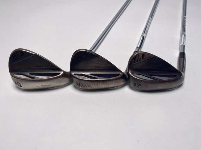 TaylorMade Milled Grind Hi-Toe 3 Copper Wedge Set 52* 9 | 56* 10 | 60* 10 LH