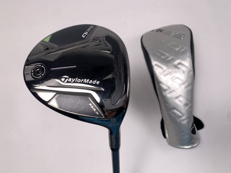 TaylorMade Qi35 Max 9 Fairway Wood 24.5* Fujikura Air Speeder Regular Mens RH HC
