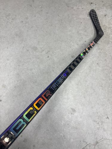 80 Flex Custom P92M Senior CCM RibCor Trigger 9 Pro Left Hand Hockey Stick Pro Stock NCAA