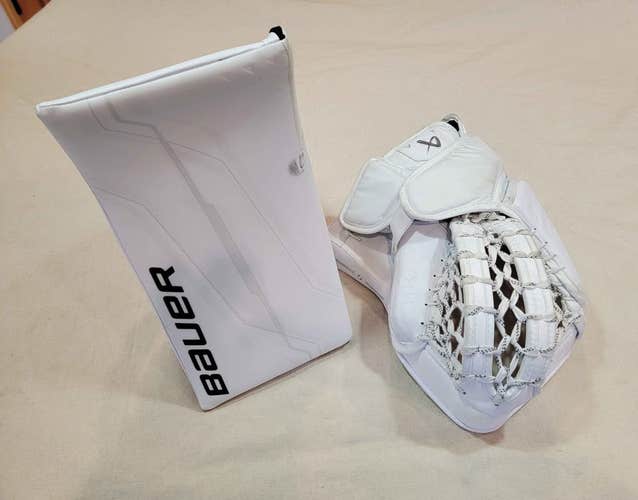 Bauer Supreme Shadow Glove & Blocker in great shape!