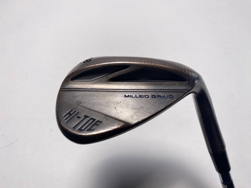 TaylorMade Milled Grind Hi-Toe 3 Copper Lob Wedge 58* 10 KBS Hi-Rev 2.0 Mens RH