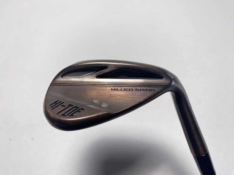 TaylorMade Milled Grind Hi-Toe 3 Copper Lob Wedge KBS Hi-Rev 2.0 Wedge RH NEW