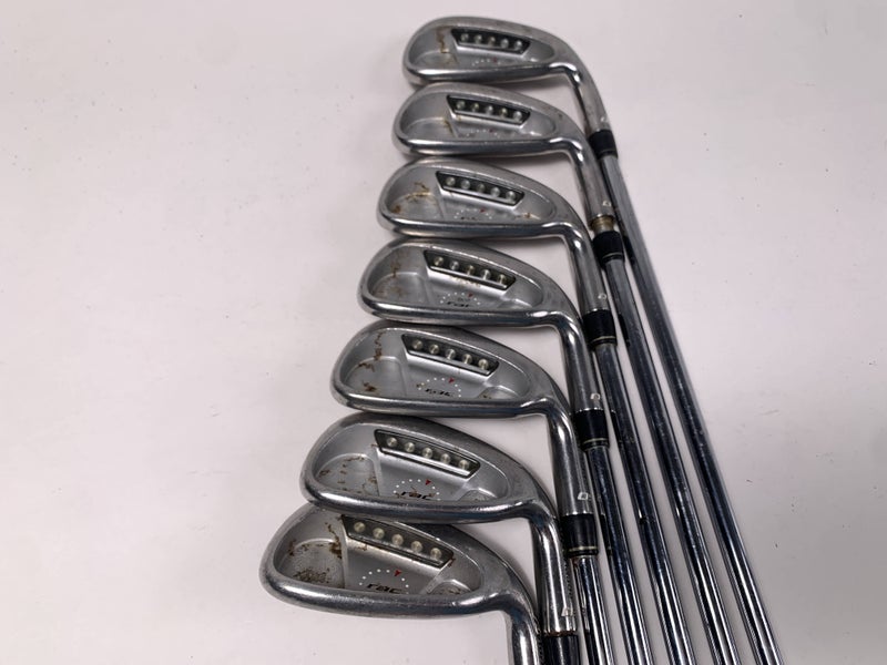 TaylorMade Rac OS Iron Set 3-PW Light Metal 95g Regular Steel Mens RH