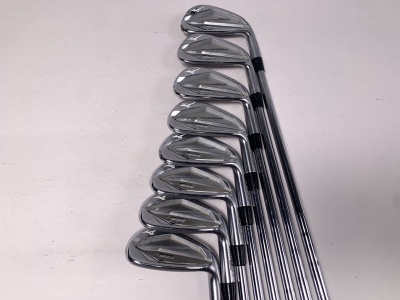 Mizuno JPX 923 Forged Iron Set 4-PW+GW KBS $-Taper 125 Stiff Plus Steel Mens RH