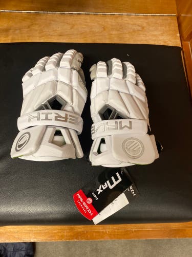 Maverik Max Lacrosse Gloves Large (New)