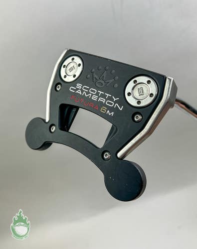 Used Right Handed Titleist Scotty Cameron Futura 6M 34" Putter Steel Golf Club