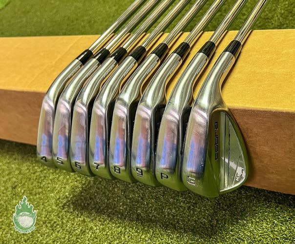 Used RH Cobra King Tour Forged Irons 4-PW/GW Modus 120 X-Stiff Steel Golf Set