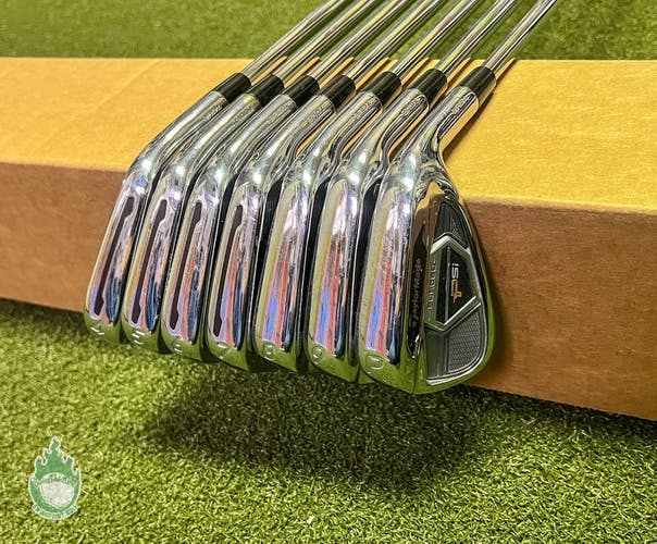 Used RH TaylorMade PSi Tour Forged Irons 4-PW Tour 120g X-Stiff Steel Golf Set