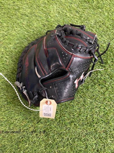 Black Under Armour Pro Series RH Catcher's Baseball Glove 32.5" (Used)