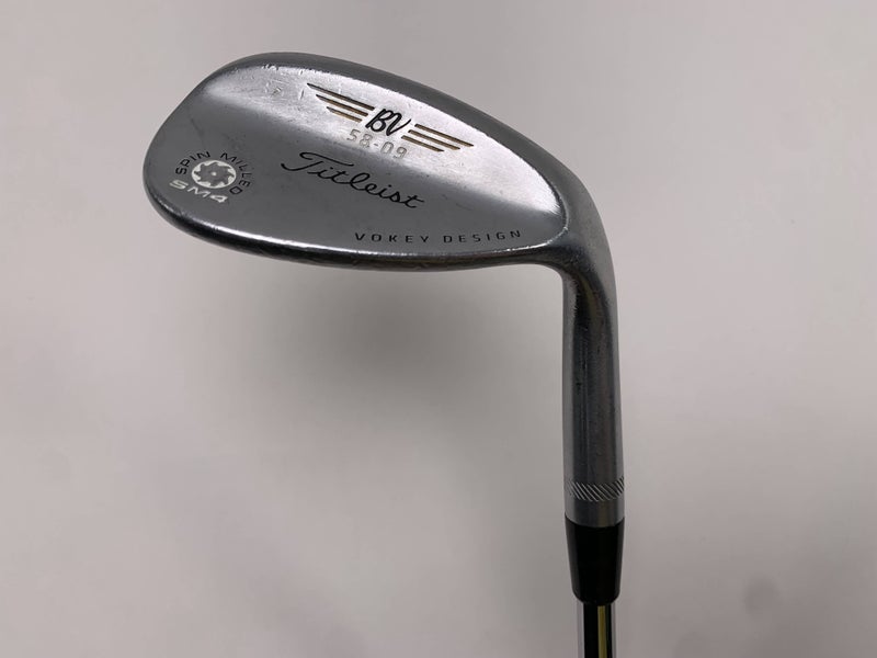 Titleist Vokey Spin Milled SM4 Chrome Lob Wedge LW 58* 9 Bounce Wedge RH