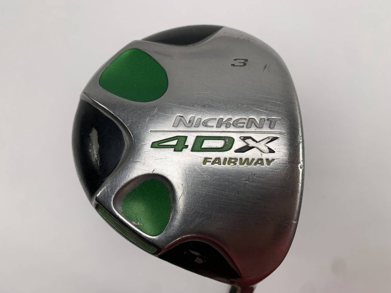 Nickent 4DX 3 Fairway Wood 15* Aldila NV Green 75g Regular Graphite Mens RH