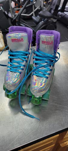 Used Impala WOMENS SIDEWALK 9 Senior Roller Quad Skates Grey Senior 9 11497-C000154218