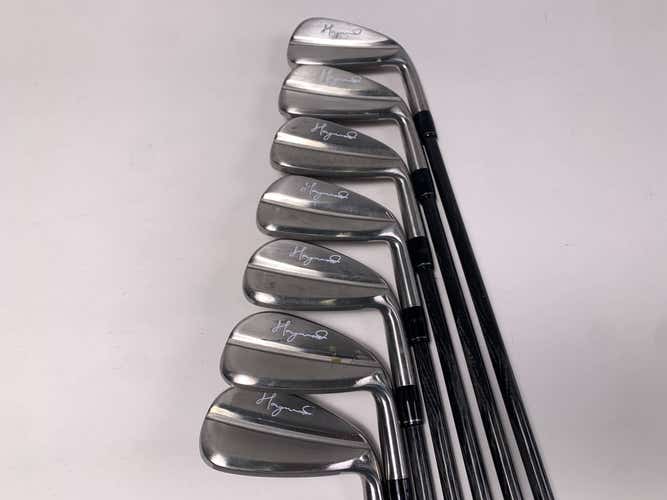 Haywood Golf Signature Iron Set 4-PW AeroTech Gener8 F4 Stiff Graphite Mens RH