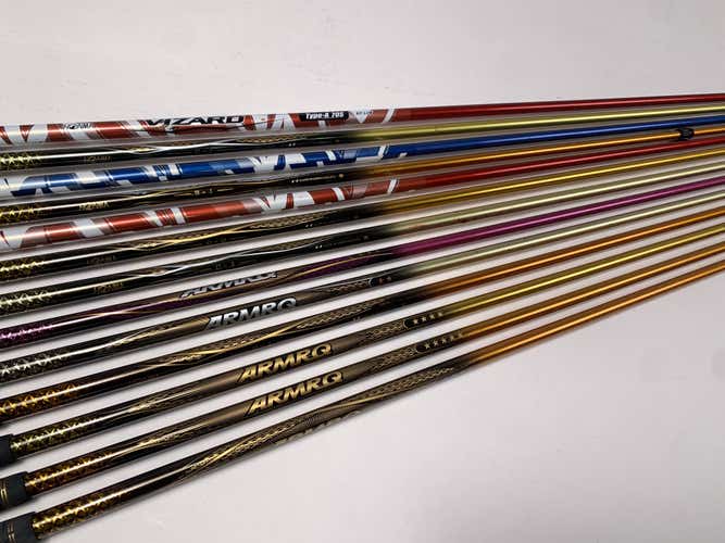Honma Driver Fitting Shaft Lot of 13 Graphite