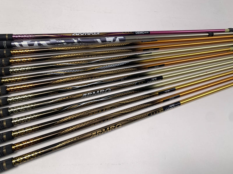 Honma Iron Fitting Shaft lot of 13 Graphite Shafts
