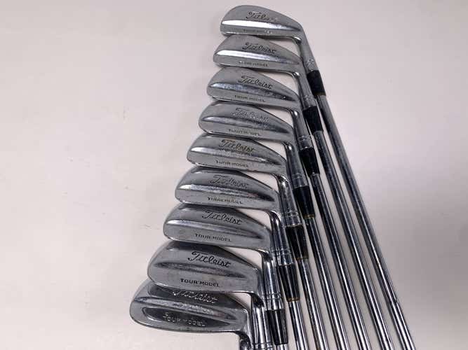 Titleist Tour Model Box Blade Iron Set 1-PW Dynamic Gold Stiff Mens RH- No 8i