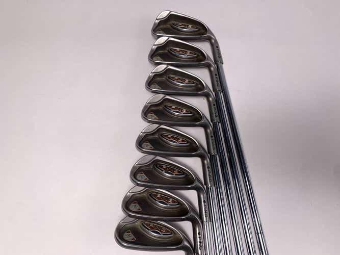 Ping G10 Iron Set 5-PW+GW+SW Black Dot AWT Stiff Steel Mens RH
