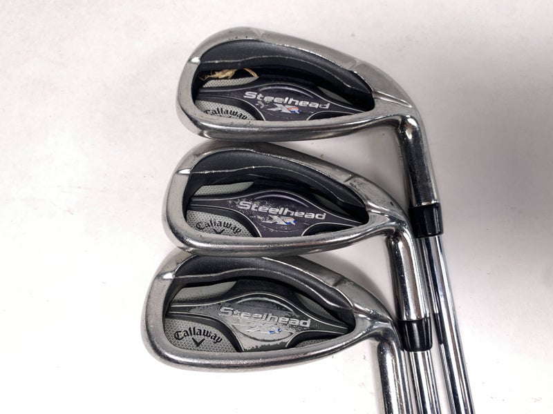 Callaway Steelhead XR Iron Set 8-PW True Temper XP 95 ST15 R300 Regular Mens RH